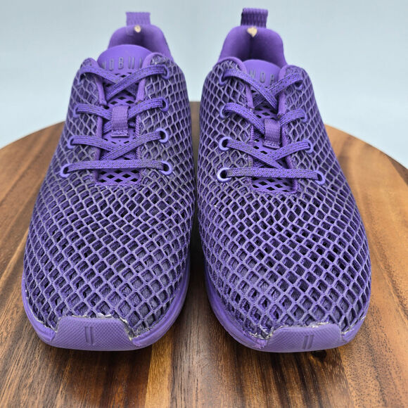 Nobull Mesh Runner Shoes Women's 7.5 Purple Training Lace Up Athletic Sneakers - Picture 2 of 10